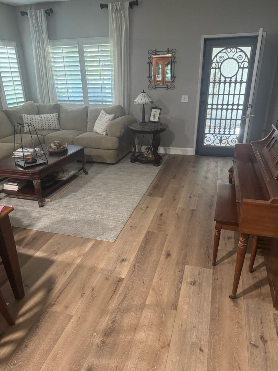 Gallery photos for Sessile Oak Floors: Cozy Home Transformation: Image #1