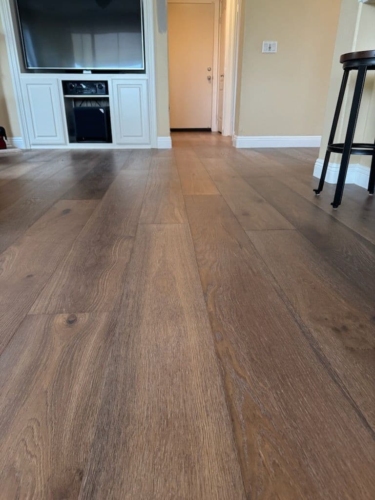 Project Elegant Engineered Wood Flooring Transformation image