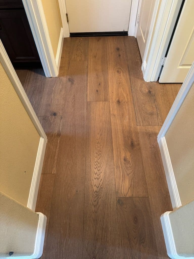 Gallery photos for Elegant Engineered Wood Flooring Transformation: Image #1