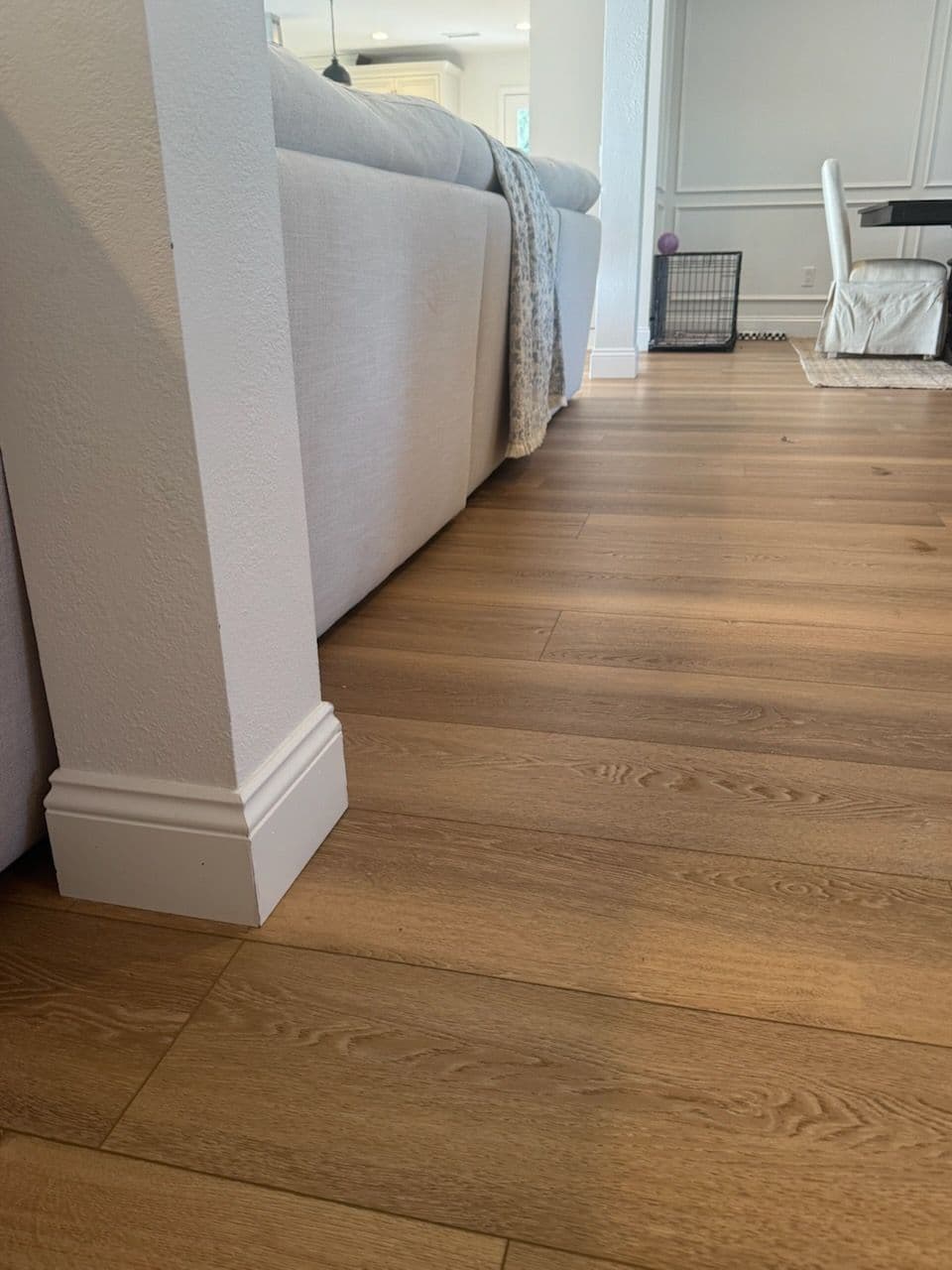 Embrace Warmth with 'Desert Beach' LVP Flooring image