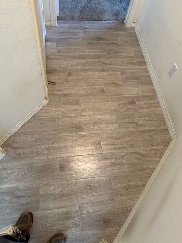 Gallery photos for Enhancing Durability with Stylish Wood-Look Tile: Image #1