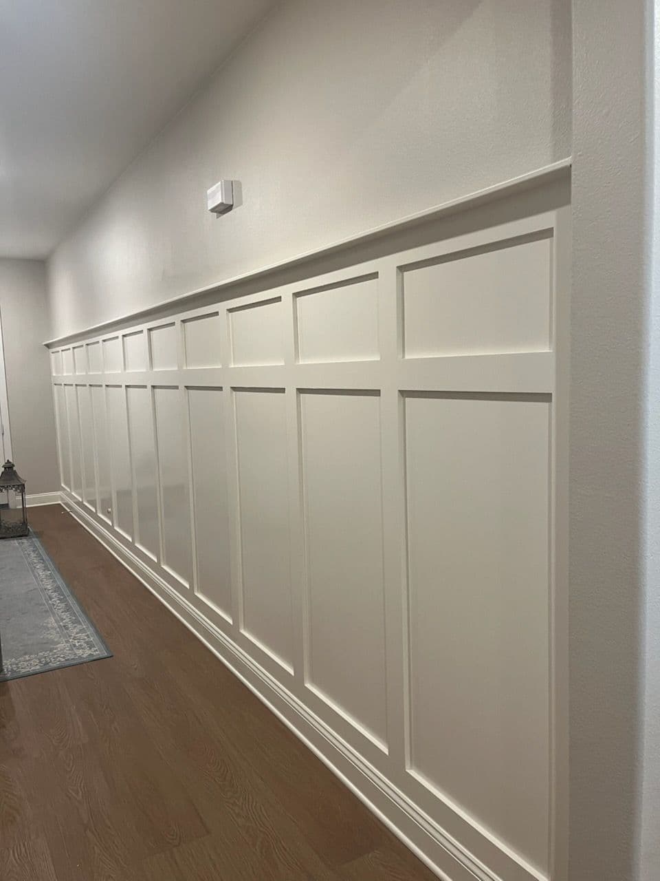 Transform Your Hallway with Stylish Wainscoting image