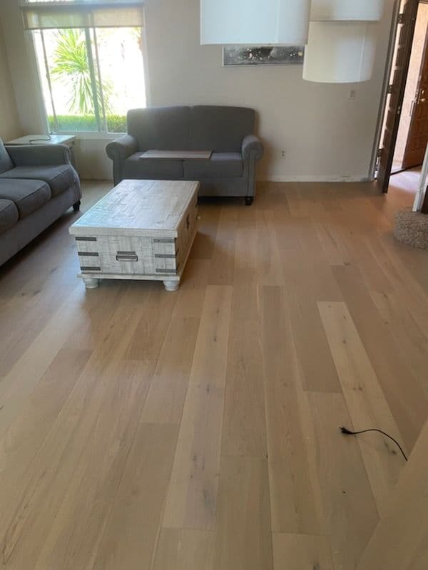 Stunning European White Oak Installation in San Diego image